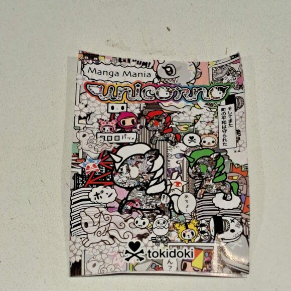 Manga Mania Unicorno Set of 6 Tokidoki Candy, Electra, Meteor, Snow Sunshine etc - Picture 2 of 2